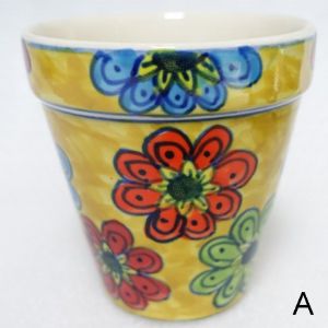 彩繪陶瓷水杯